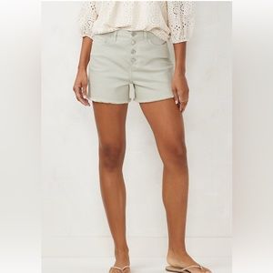 Nwt LC Lauren Conrad 3.5” high waisted denim shorts